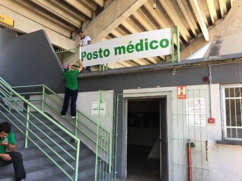 Susam monta posto médico no Sambódromo para os dias de desfile Susam monta posto médico no Sambódromo para os dias de desfile