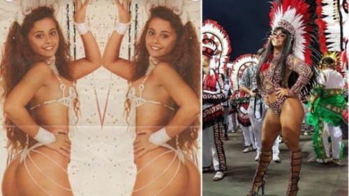 Viviane Araújo posta foto antiga no carnaval: 'Já se foram 23 anos' Viviane Araújo posta foto antiga no carnaval: 'Já se foram 23 anos'