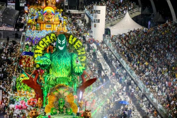 Mancha Verde é campeã do carnaval de São Paulo Mancha Verde é campeã do carnaval de São Paulo