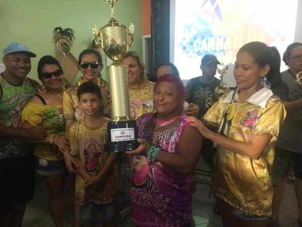 Bloco de Patixa Teló é campeão do Carnailha 2019, em Parintins Bloco de Patixa Teló é campeão do Carnailha 2019, em Parintins
