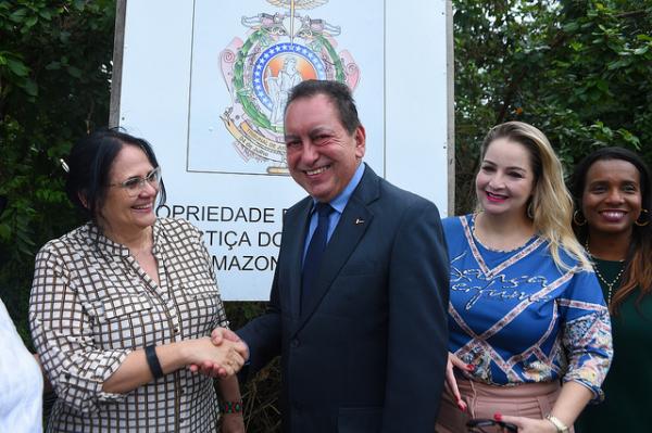 Ministra confirma apoio para construção do 'Complexo Maria da Penha' em Manaus Ministra confirma apoio para construção do 'Complexo Maria da Penha' em Manaus