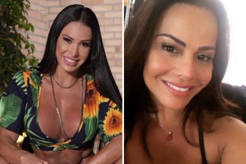 Gracyanne comenta vídeo de Viviane cantando música de Belo: 'Não quer me deixar em paz' Gracyanne comenta vídeo de Viviane cantando música de Belo: 'Não quer me deixar em paz'