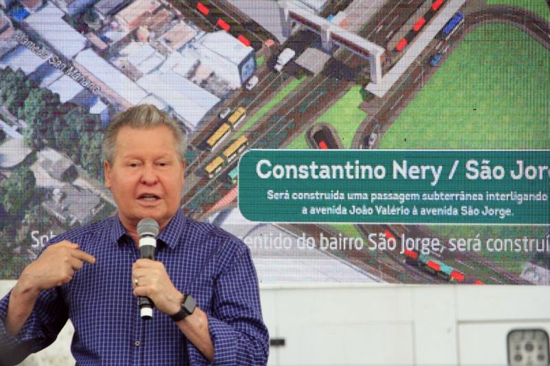 Arthur Neto lança obra do novo sistema viário da Constantino Nery Arthur Neto lança obra do novo sistema viário da Constantino Nery