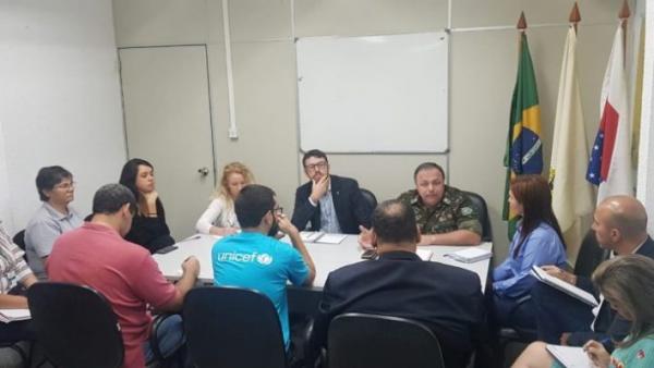 Exército e Prefeitura de Manaus se reúnem para alinhar ações da 'Operação Acolhida' Exército e Prefeitura de Manaus se reúnem para alinhar ações da 'Operação Acolhida'