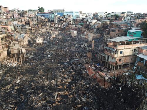 Inquérito aponta causas do incêndio que destruiu mais de 600 casas no Educandos Inquérito aponta causas do incêndio que destruiu mais de 600 casas no Educandos