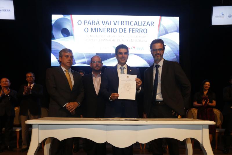Governo do PA,Vale e China anunciam R$1,5 bilhão para exploração de minério de ferro Governo do PA,Vale e China anunciam R$1,5 bilhão para exploração de minério de ferro