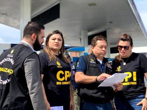 CPI dos combustíveis realiza blitz em 30 postos de Manaus CPI dos combustíveis realiza blitz em 30 postos de Manaus