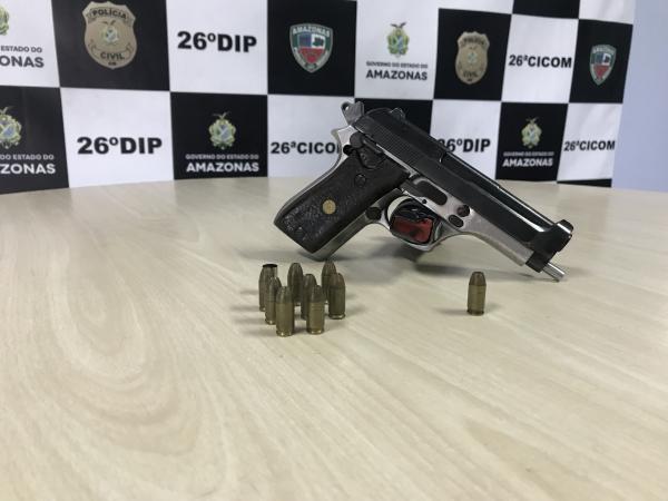 Preso dono da arma que deixou adolescente ferida em escola de Manaus Preso dono da arma que deixou adolescente ferida em escola de Manaus