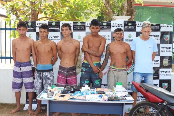 Em operação contra o narcotráfico, 11 pessoas são detidas em Novo Airão Em operação contra o narcotráfico, 11 pessoas são detidas em Novo Airão