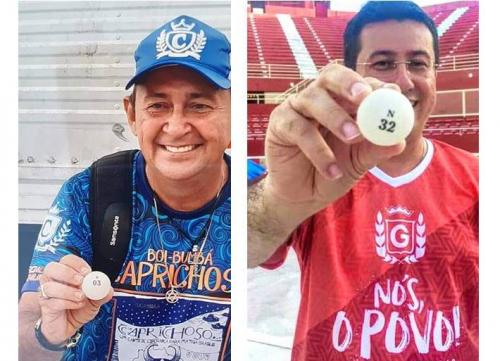 Caprichoso tira 3, de tri, e Garantido 32, do trigésimo segundo título Caprichoso tira 3, de tri, e Garantido 32, do trigésimo segundo título