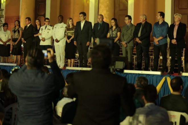 Personalidades são homenageadas no aniversário de 358 anos de Santarém Personalidades são homenageadas no aniversário de 358 anos de Santarém