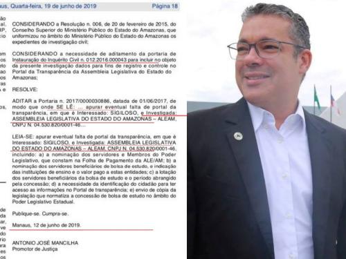 Com ALE/AM sob investigação do MP, Josué Neto diz que é tudo ‘falso’ Com ALE/AM sob investigação do MP, Josué Neto diz que é tudo ‘falso’