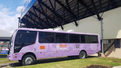 Ônibus da Mulher realiza atendimento durante Festival de Parintins 2019 Ônibus da Mulher realiza atendimento durante Festival de Parintins 2019