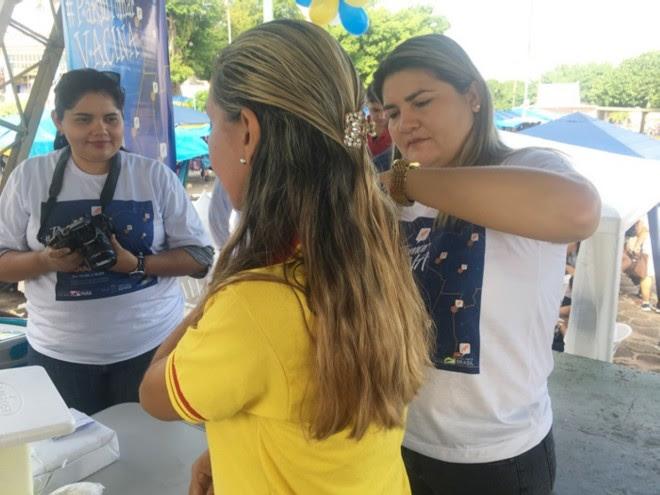 Dia D contra o sarampo alcança significativo público em Santarém Dia D contra o sarampo alcança significativo público em Santarém