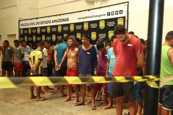 Nova fase da Operação 'Imperium' prende 60 pessoas em Manaus Nova fase da Operação 'Imperium' prende 60 pessoas em Manaus