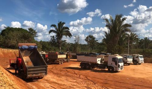 Seinfra retoma obra de anel viário em Humaitá para facilitar escoamento da soja Seinfra retoma obra de anel viário em Humaitá para facilitar escoamento da soja
