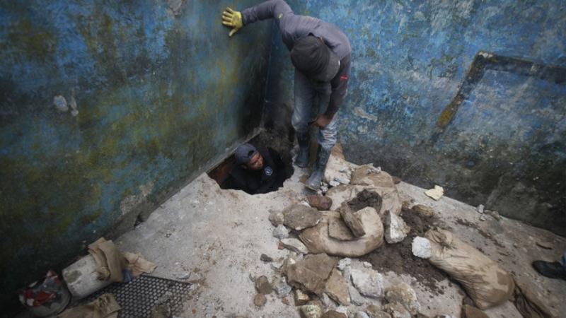 Túnel de quase 6 metros é descoberto em presídio do Pará Túnel de quase 6 metros é descoberto em presídio do Pará