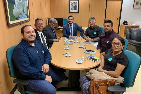 Após homenagens, comitiva de Juruti é recebida no Ministério da Cidadania Após homenagens, comitiva de Juruti é recebida no Ministério da Cidadania