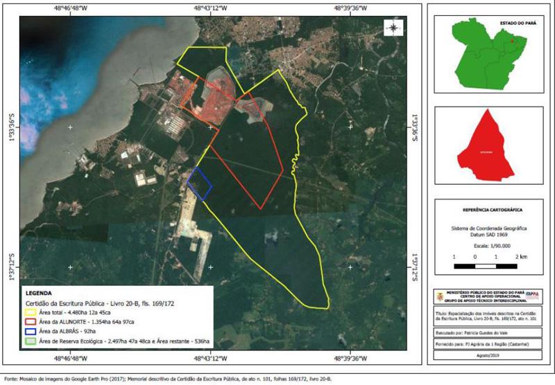 MPPA recomenda à mineradoras remoção de barragens em áreas ambientais de Barcarena MPPA recomenda à mineradoras remoção de barragens em áreas ambientais de Barcarena