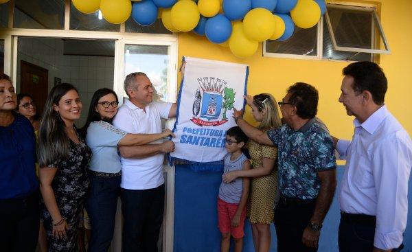 Prefeito de Santarém entrega UBS revitalizada e anuncia novas obras Prefeito de Santarém entrega UBS revitalizada e anuncia novas obras