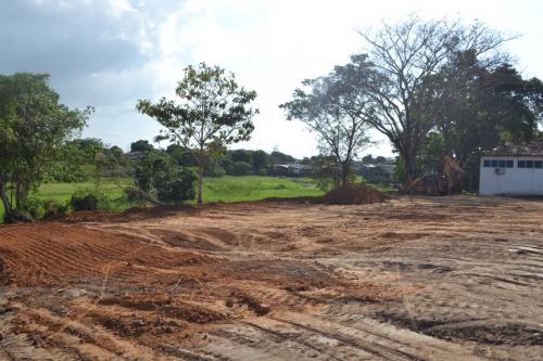 Começa construção de ginásio poliesportivo do Palmares, em Parintins Começa construção de ginásio poliesportivo do Palmares, em Parintins