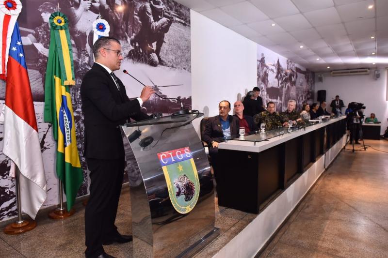 Josué Neto reitera importância do CIGS para a defesa da Amazônia Josué Neto reitera importância do CIGS para a defesa da Amazônia