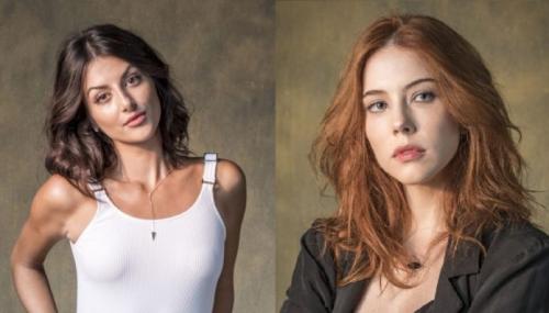 Camila e Valéria se beijam em 'Órfãos da terra' Camila e Valéria se beijam em 'Órfãos da terra'