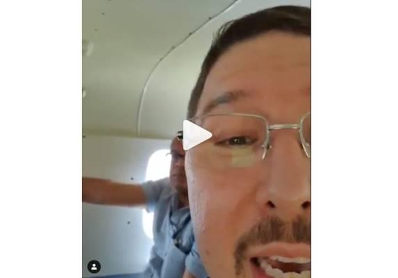 Vice-governador do AM passa por apuros em viagem de avião para Apuí Vice-governador do AM passa por apuros em viagem de avião para Apuí