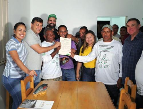 Wilson Lima visita unidade de conservação, em Carauari e autoriza manejo de quelônio Wilson Lima visita unidade de conservação, em Carauari e autoriza manejo de quelônio