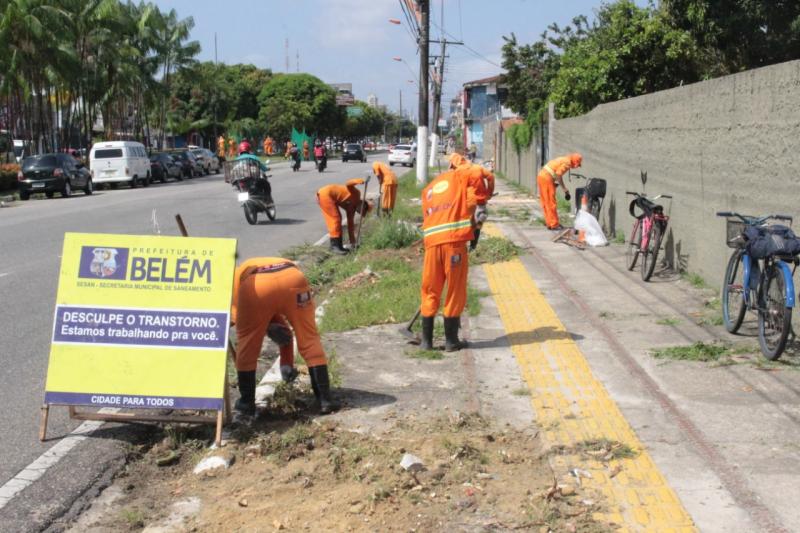 Operação Círio 2019 leva ações de limpeza à ruas de Belém 