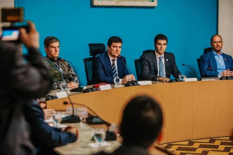 Sérgio Moro chega a Belém (PA) para receber título de cidadão Sérgio Moro chega a Belém (PA) para receber título de cidadão