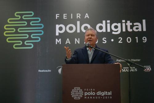 Arthur apresenta gestão 4.0 na Feira do Polo Digital de Manaus Arthur apresenta gestão 4.0 na Feira do Polo Digital de Manaus
