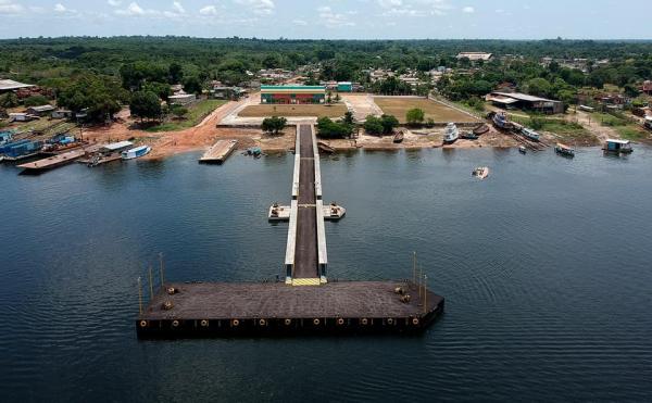 Novo porto de Maués será inaugurado em novembro, diz ministro da Infraestrutura Novo porto de Maués será inaugurado em novembro, diz ministro da Infraestrutura
