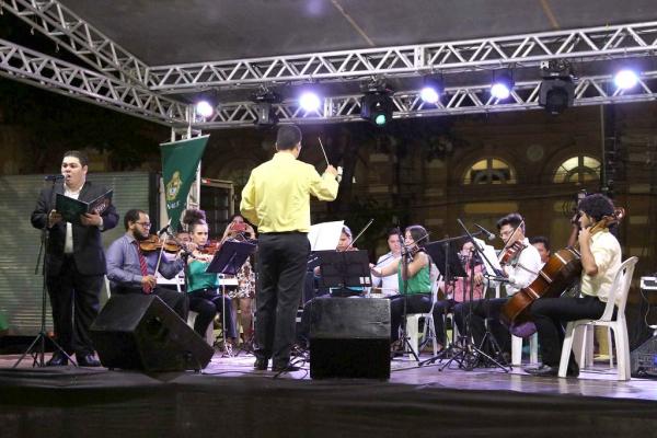Resgate do hino e inauguração de centro cultural marcam os 350 anos de Manaus Resgate do hino e inauguração de centro cultural marcam os 350 anos de Manaus