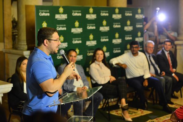 Carlos Almeida lança Sistema Estadual da Cultura e assina parceria com TV pública Carlos Almeida lança Sistema Estadual da Cultura e assina parceria com TV pública