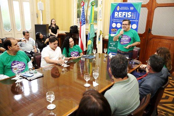 Prefeitura de Manaus lança 'Refis 2019' com descontos de até 100% para juros e multas Prefeitura de Manaus lança 'Refis 2019' com descontos de até 100% para juros e multas