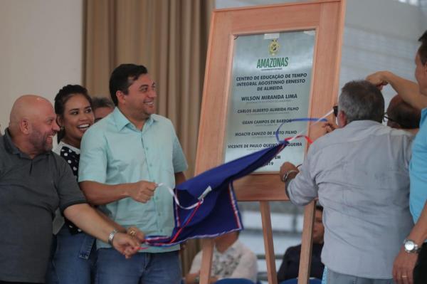 Governador do AM inaugura Ceti em Lábrea Governador do AM inaugura Ceti em Lábrea