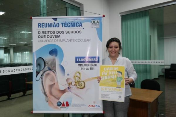 Prefeitura de Manaus apresenta à OAB/AM programa sobre direito da pessoa surda Prefeitura de Manaus apresenta à OAB/AM programa sobre direito da pessoa surda