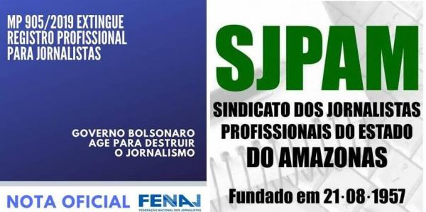 Governo Bolsonaro age para destruir Jornalismo com MP inconstitucional, diz Fenaj Governo Bolsonaro age para destruir Jornalismo com MP inconstitucional, diz Fenaj