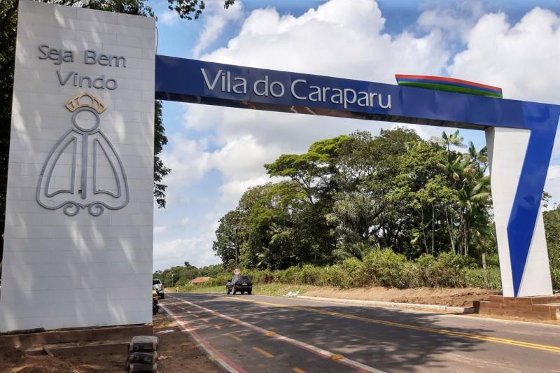 Estrada do Caraparu é reconstruída em Santa Izabel do Pará Estrada do Caraparu é reconstruída em Santa Izabel do Pará