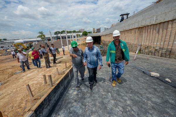 Anel viário da Constantino Nery, em Manaus, entra em nova fase de construção Anel viário da Constantino Nery, em Manaus, entra em nova fase de construção