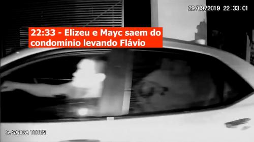 Caso Flávio: Câmeras de segurança reforçam depoimentos que apontam Mayc como autor do crime; veja Caso Flávio: Câmeras de segurança reforçam depoimentos que apontam Mayc como autor do crime; veja