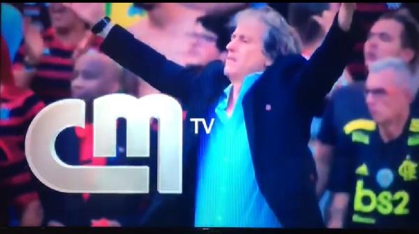 Portugal de Jorge Jesus na torcida pelo Mengão; veja chamada da maior TV do país Portugal de Jorge Jesus na torcida pelo Mengão; veja chamada da maior TV do país