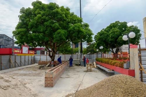 Praça do Eldorado, em Manaus, é revitalizada pela Prefeitura Praça do Eldorado, em Manaus, é revitalizada pela Prefeitura