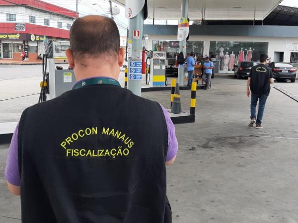 Procon Manaus começa a autuar postos por aumentos abusivos na gasolina Procon Manaus começa a autuar postos por aumentos abusivos na gasolina