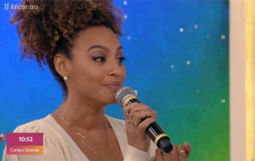 Sheron alfineta Faustão, no ‘Encontro’ Sheron alfineta Faustão, no ‘Encontro’