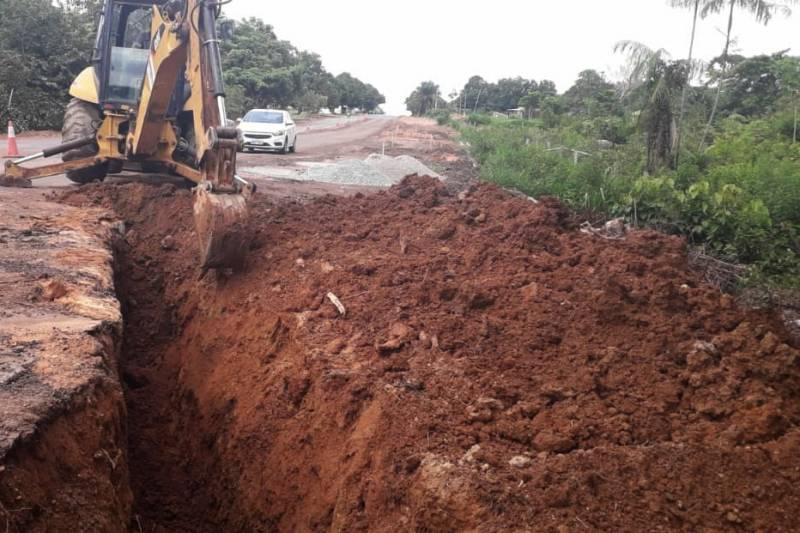 Reconstrução da PA 150 chega ao trecho de Jacundá Reconstrução da PA 150 chega ao trecho de Jacundá