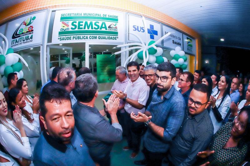 Estado inaugura obras em programação de aniversário de Itaituba Estado inaugura obras em programação de aniversário de Itaituba