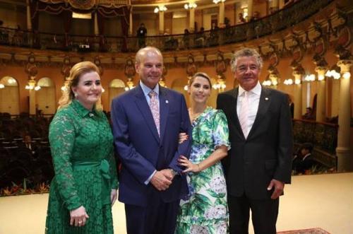 Mario de Mello assume a presidência do TCE-AM em solenidade concorrida Mario de Mello assume a presidência do TCE-AM em solenidade concorrida
