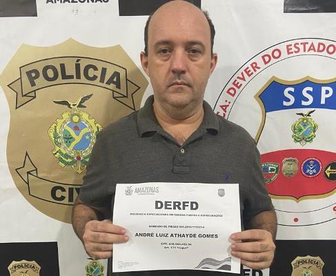 Empresário é preso envolvido em esquema que desviou mais de R$ 5 milhões, em Manaus Empresário é preso envolvido em esquema que desviou mais de R$ 5 milhões, em Manaus